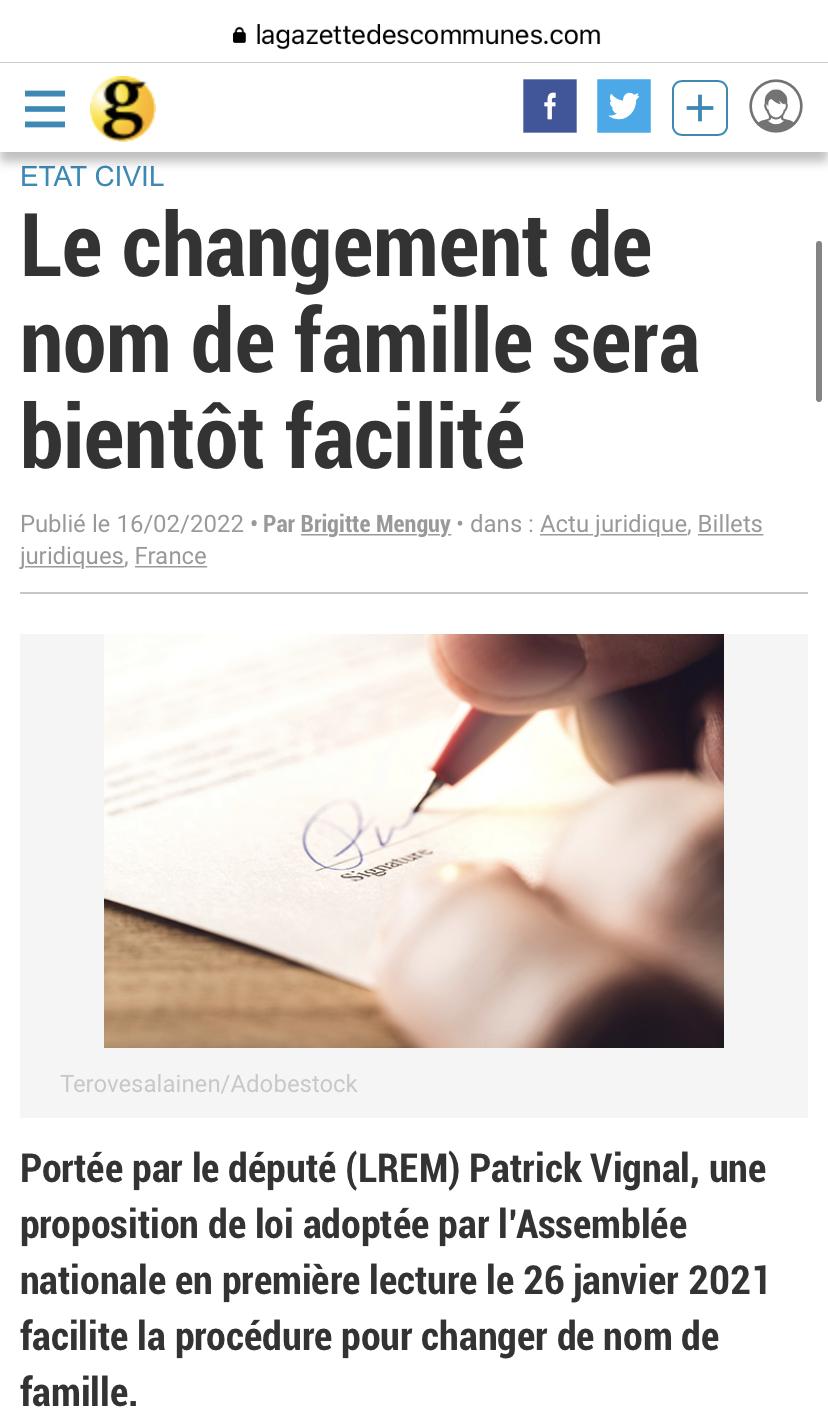 gazette des communes