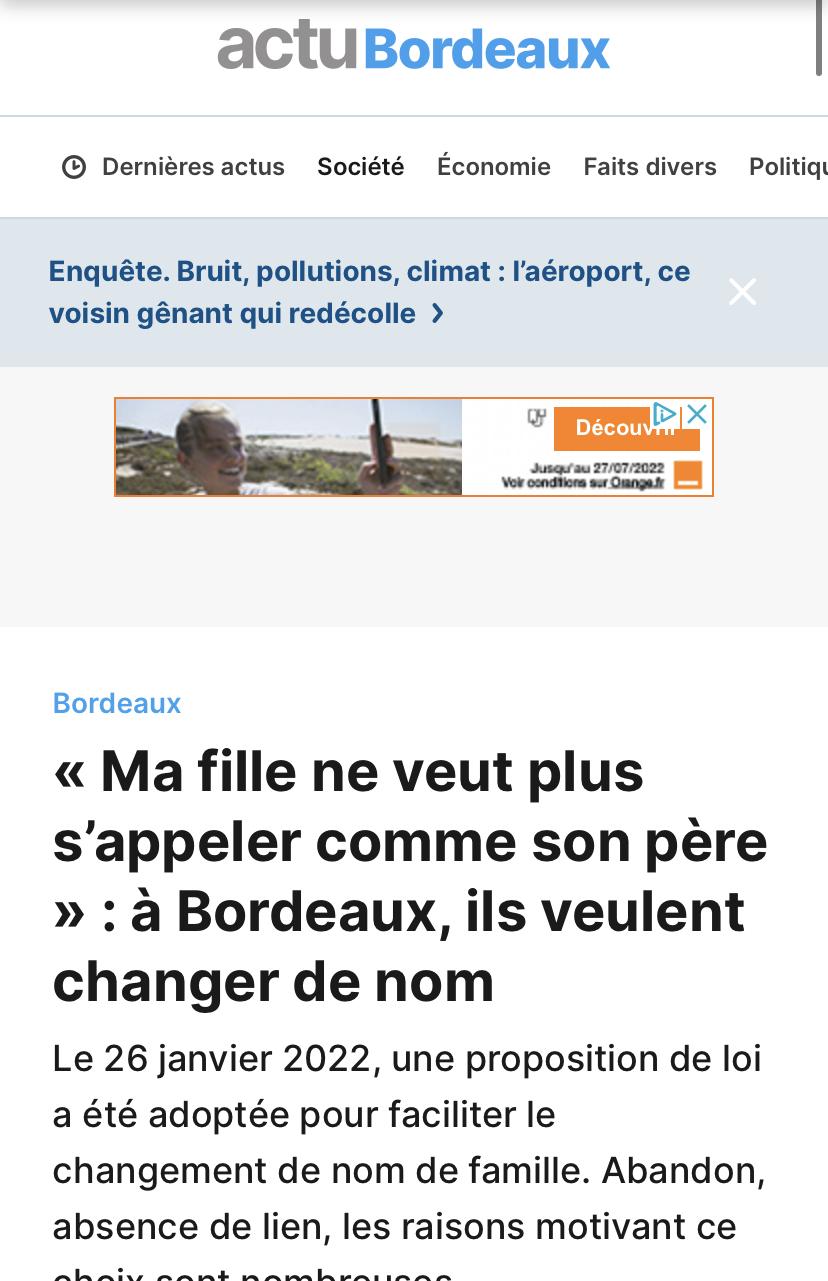 Actu bordeaux