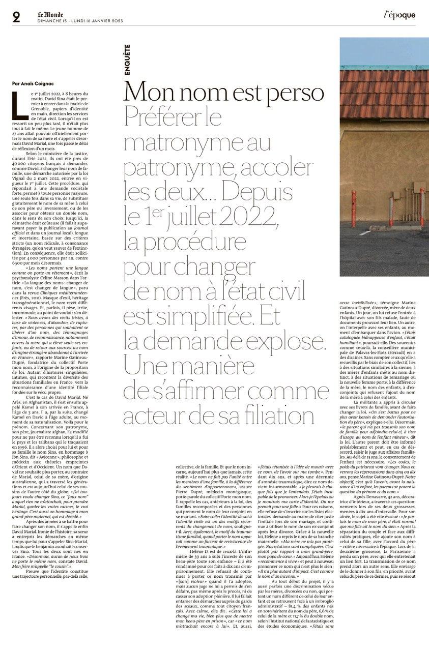 Le monde 1