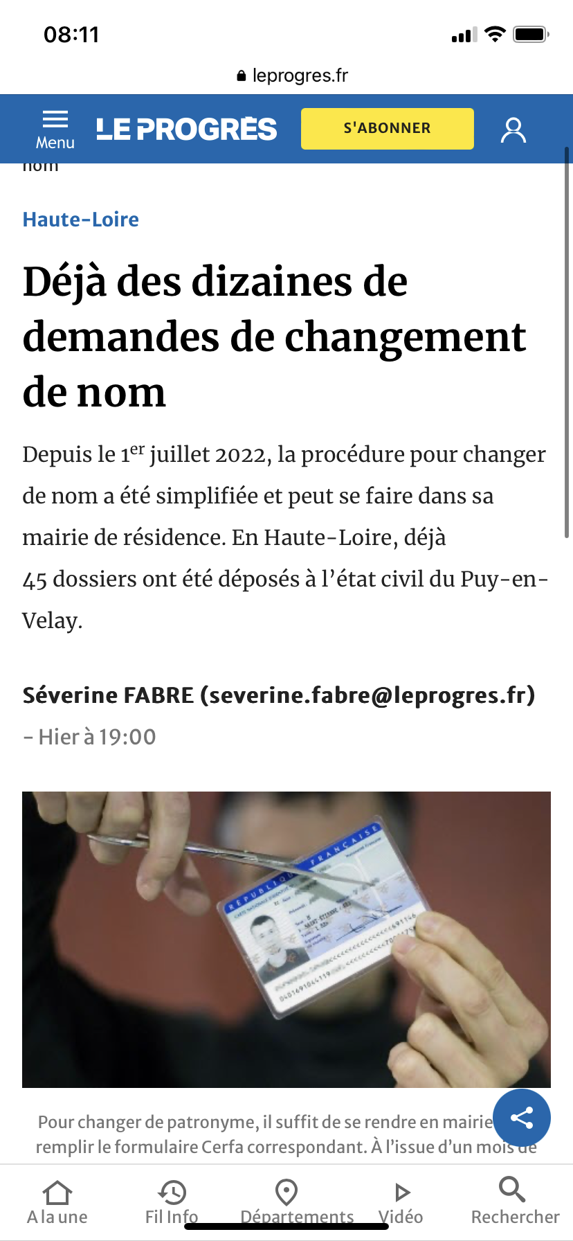 Le progres